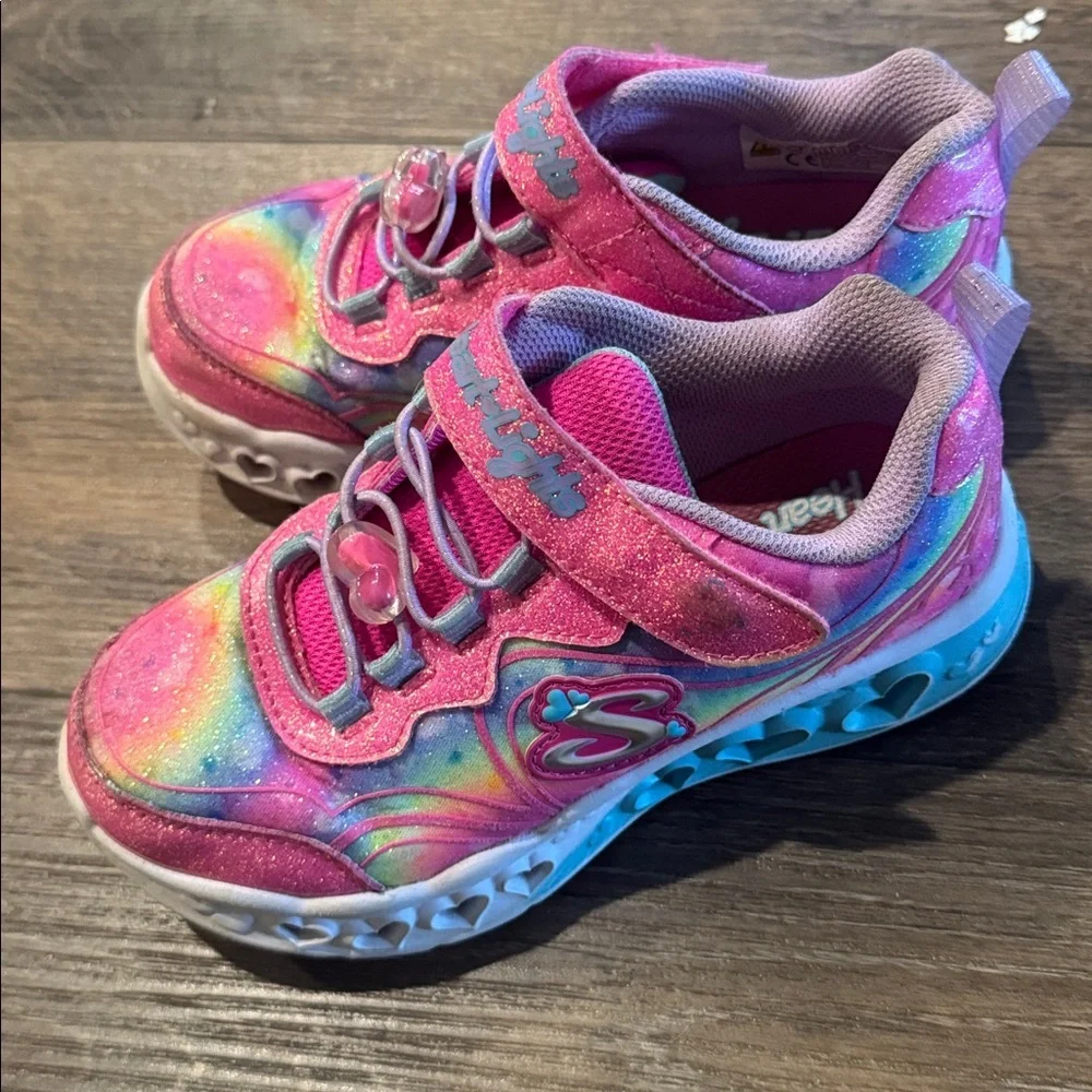 Sketchers Shoes with Lights - Picture 2 of 9
